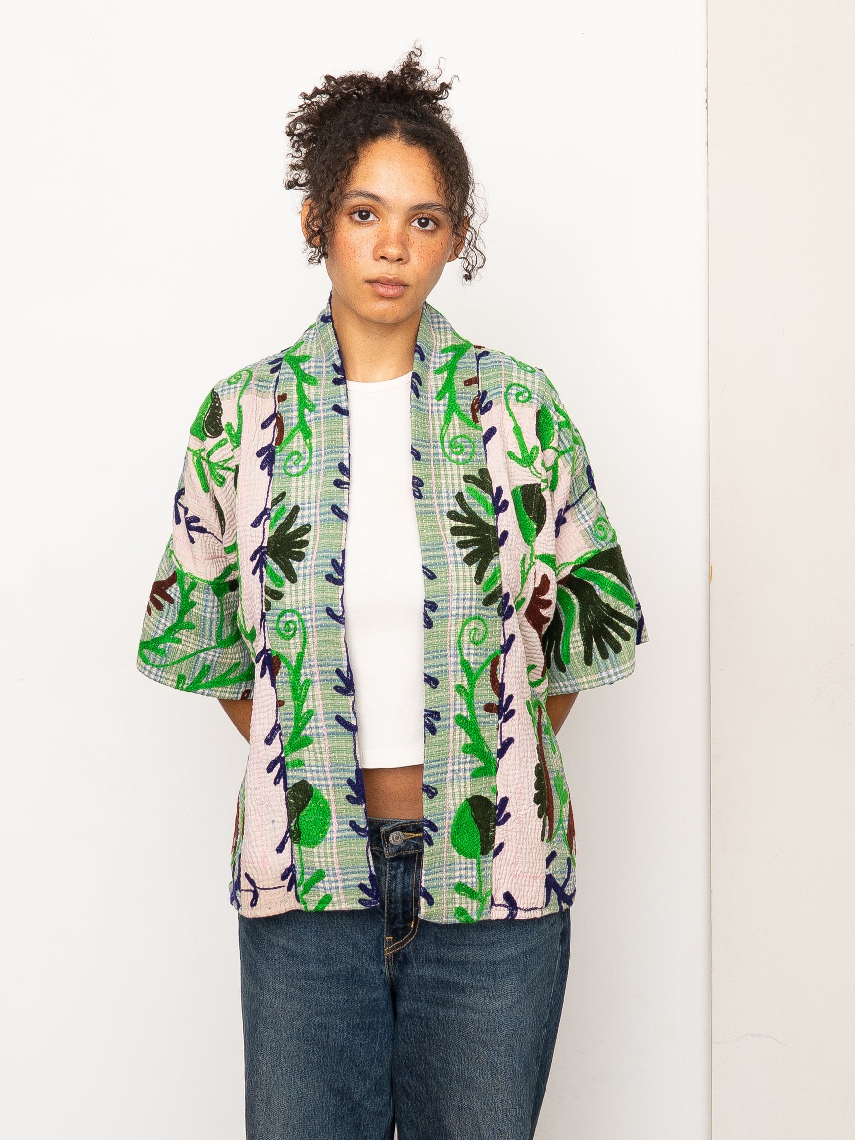 The Gita Short Sleeve Quilted Jacket