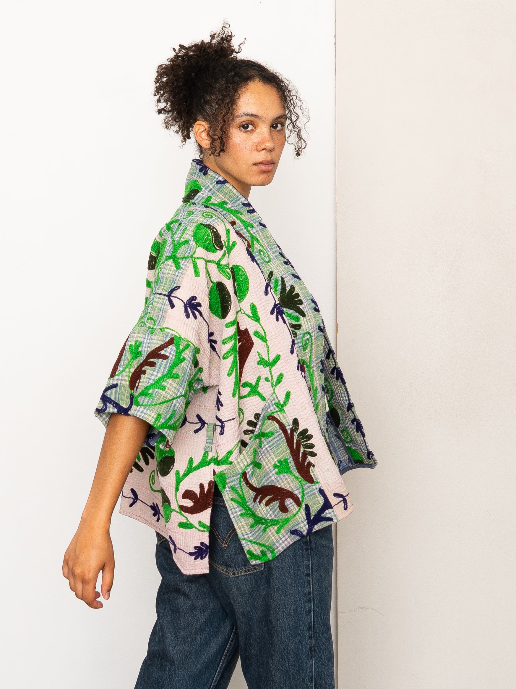 The Gita Short Sleeve Quilted Jacket