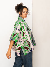 The Gita Short Sleeve Quilted Jacket