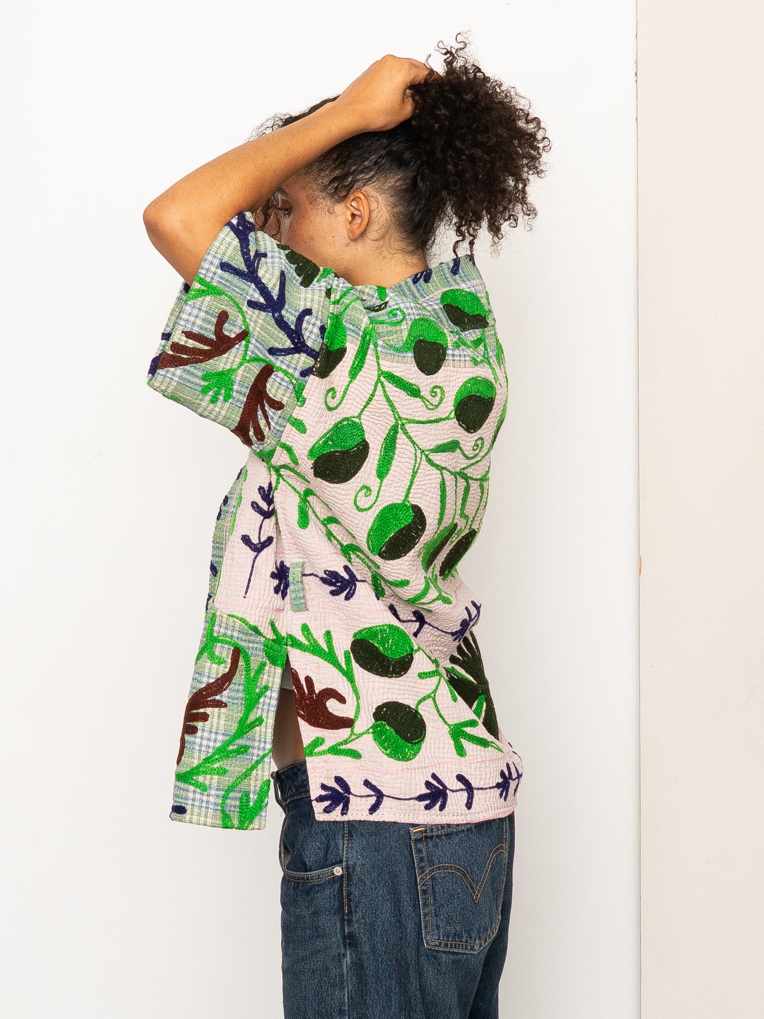 The Gita Short Sleeve Quilted Jacket