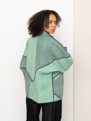 The Ladhiya Quilted Patchwork Kantha Jacket