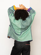The Ladhiya Quilted Patchwork Kantha Jacket
