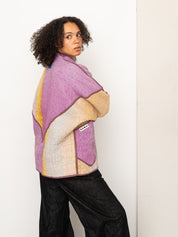 The Ladhiya Quilted Patchwork Kantha Jacket