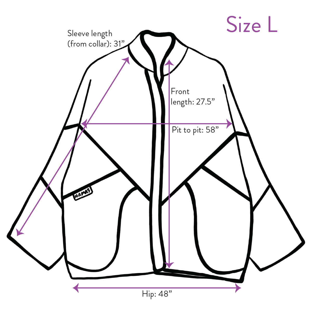 The Ladhiya Denim Jacket - Large