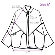 The Ladhiya Denim Suzani Jacket - Medium