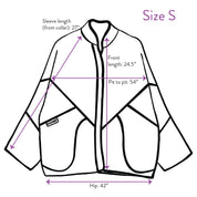 The Ladhiya Denim Suzani Jacket - Small