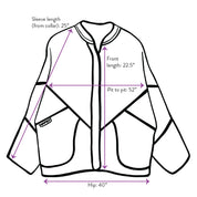 The Ladhiya Petite Quilted Patchwork Kantha Jacket