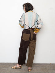 Verity & Daughters Barrel Leg Janus Pant - Espresso