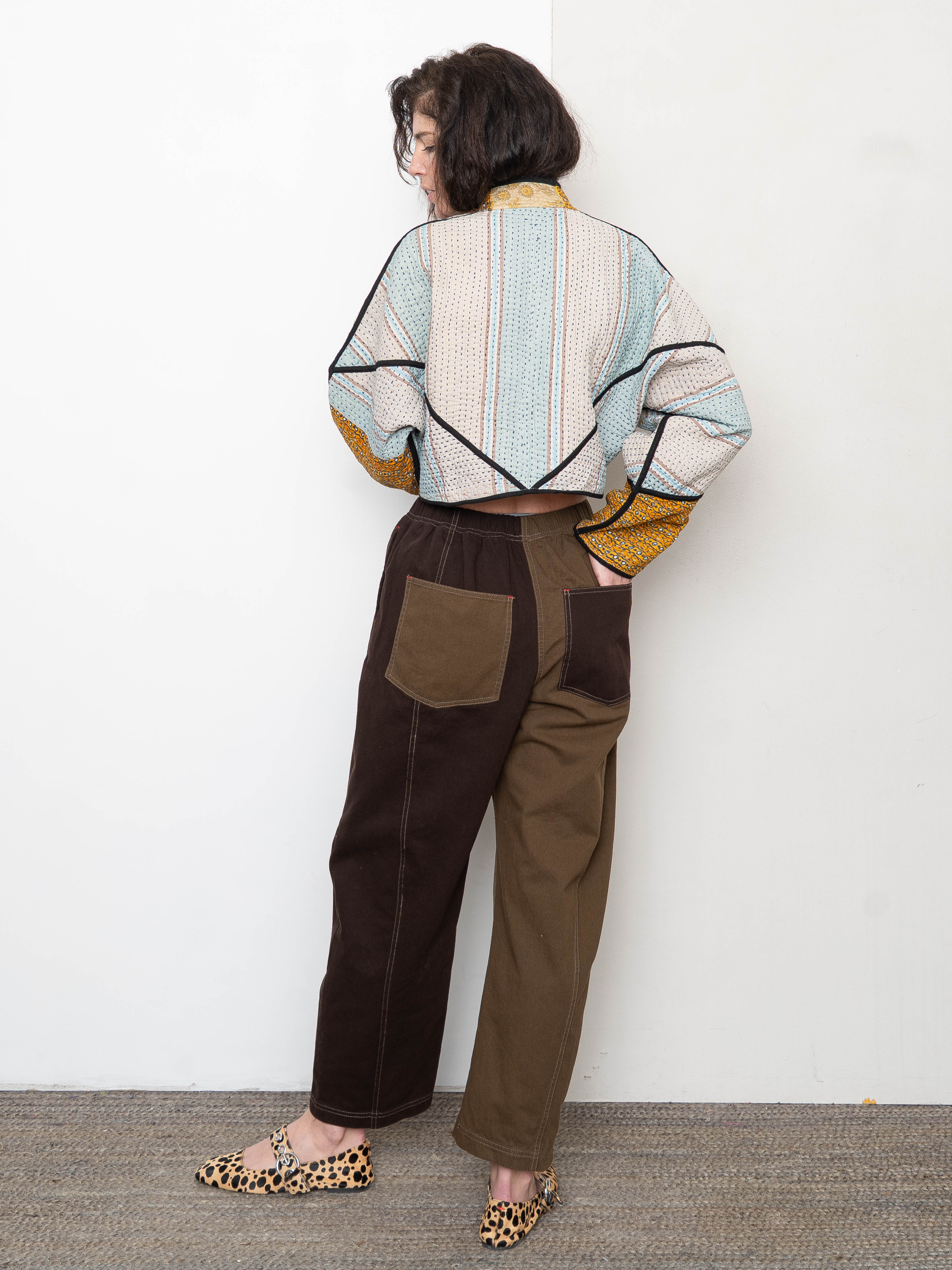 Verity & Daughters Barrel Leg Janus Pant - Espresso