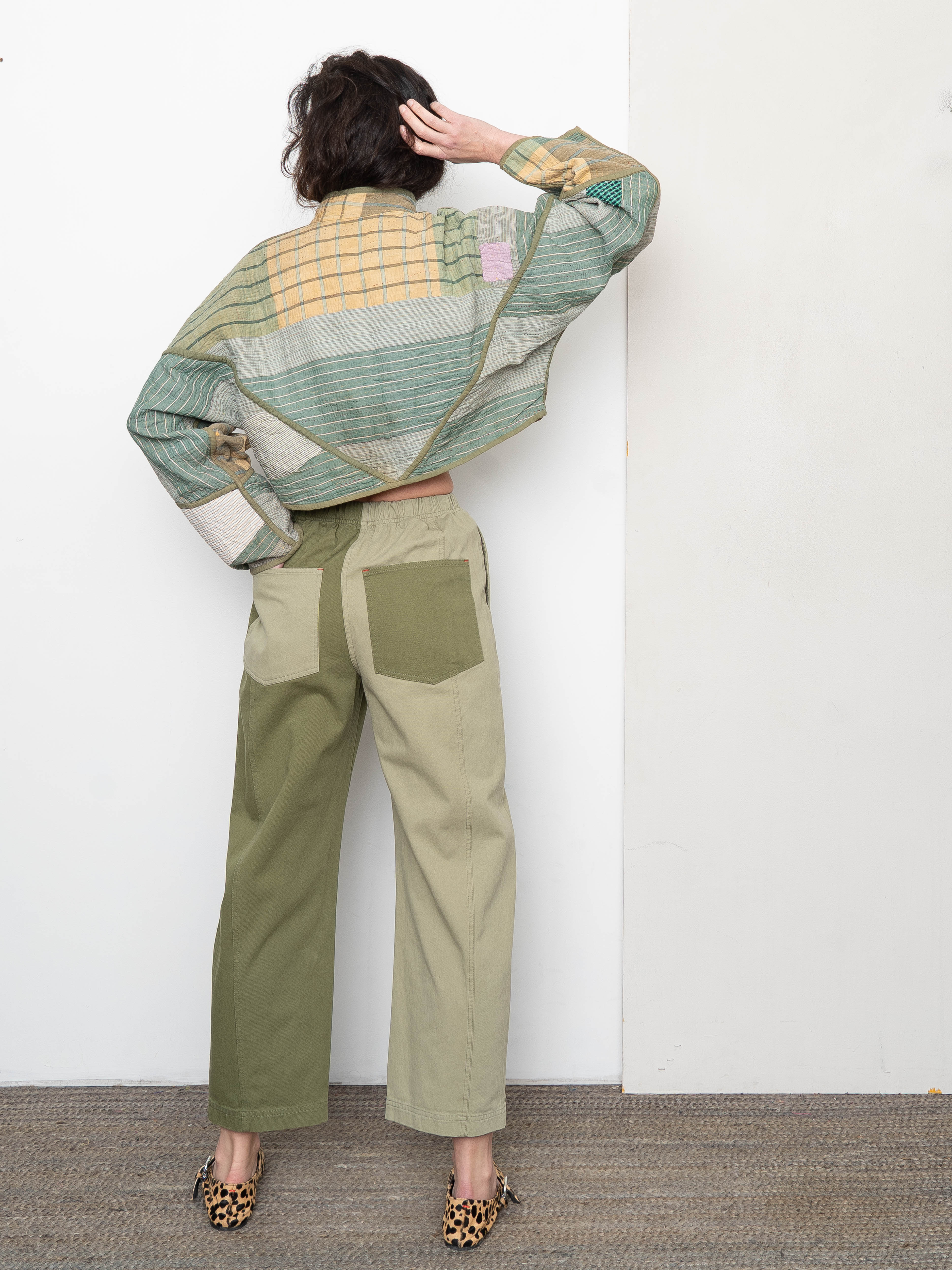 Verity & Daughters Barrel Leg Janus Pant - Surplus