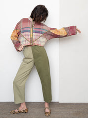 Verity & Daughters Barrel Leg Janus Pant - Surplus