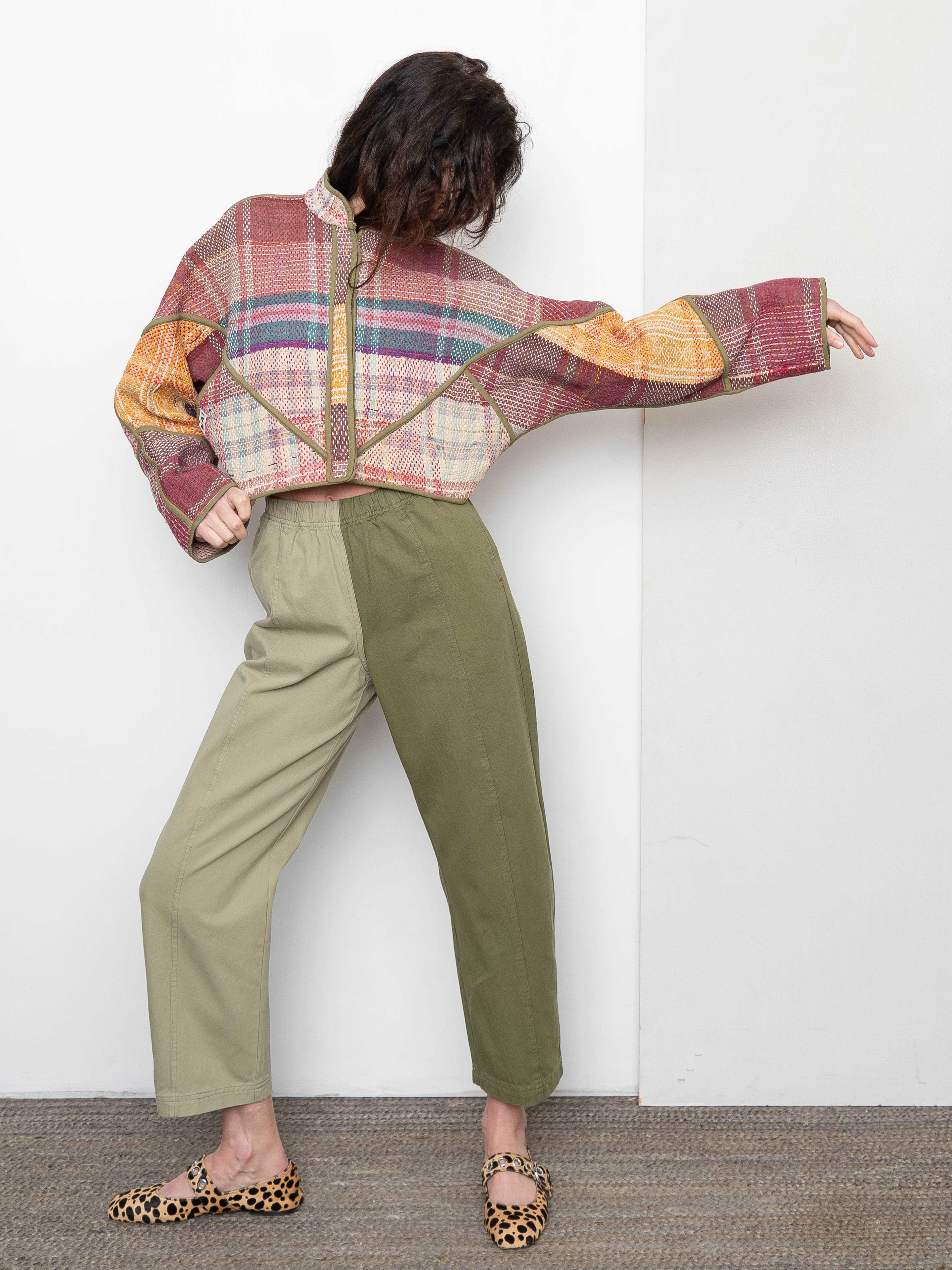 Verity & Daughters Barrel Leg Janus Pant - Surplus