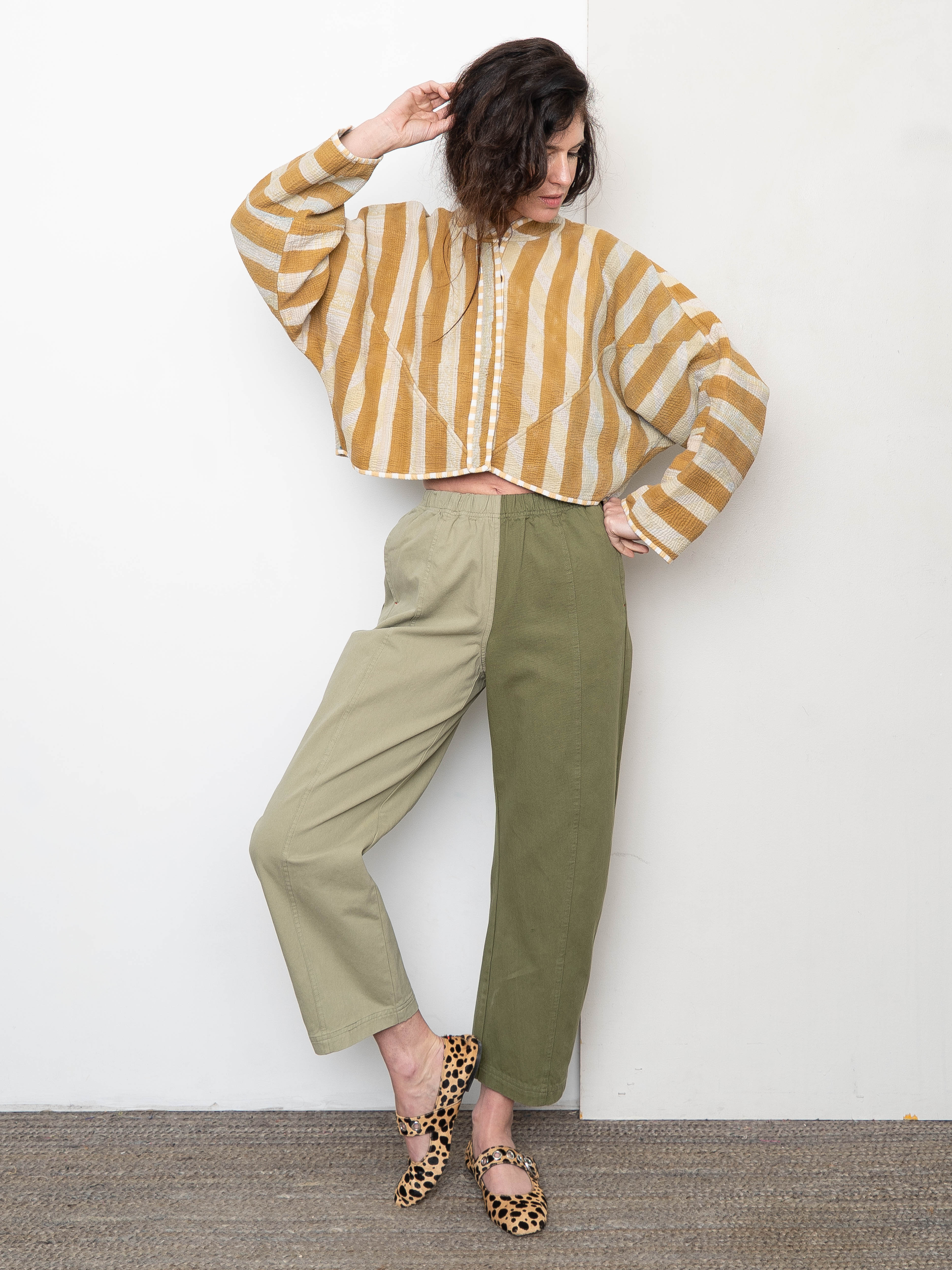 Verity & Daughters Barrel Leg Janus Pant - Surplus