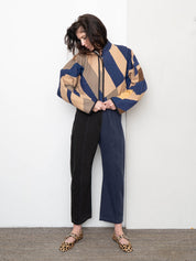 Verity & Daughters Barrel Leg Janus Pant - Ink