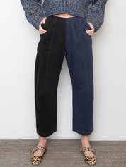 Verity & Daughters Barrel Leg Janus Pant - Ink