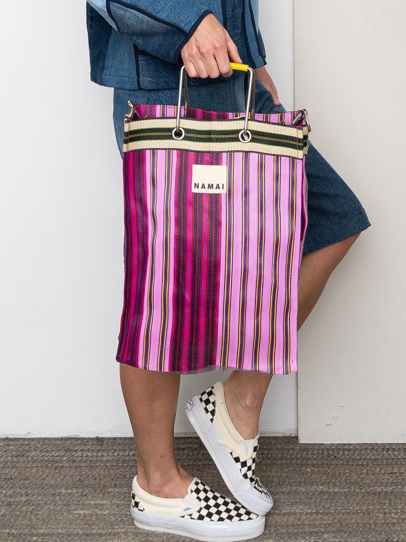 The Goa Market Recycled Nylon Tote Bag - Tulip Bud