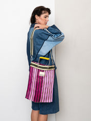 The Goa Market Recycled Nylon Tote Bag - Tulip Bud