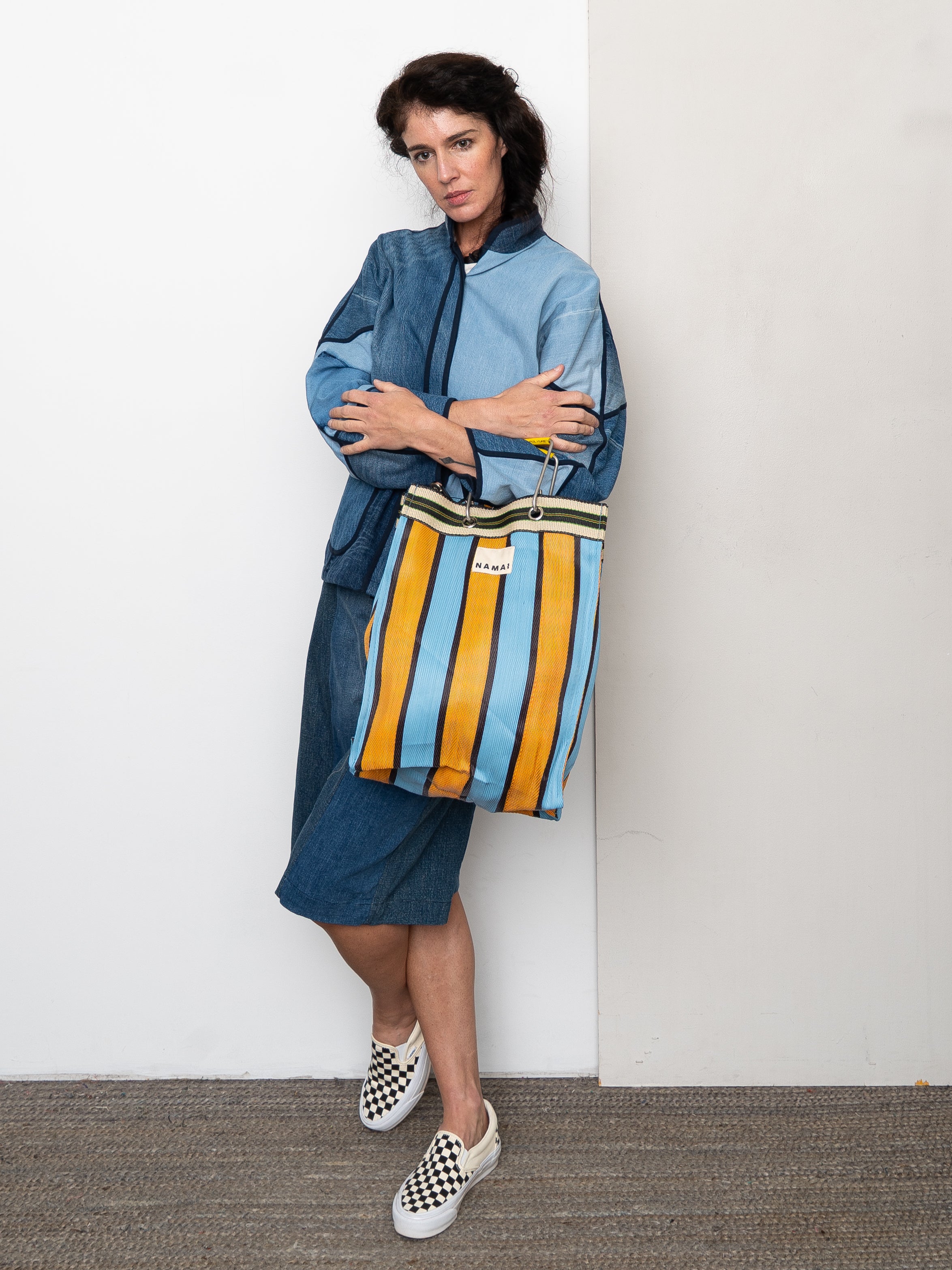The Goa Market Recycled Nylon Tote Bag- Tango Pop