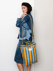 The Goa Market Recycled Nylon Tote Bag- Tango Pop