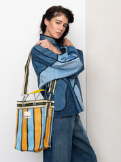 The Goa Mini Market Recycled Nylon Tote Bag - Tango Pop