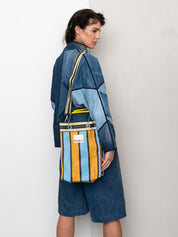 The Goa Mini Market Recycled Nylon Tote Bag - Tango Pop