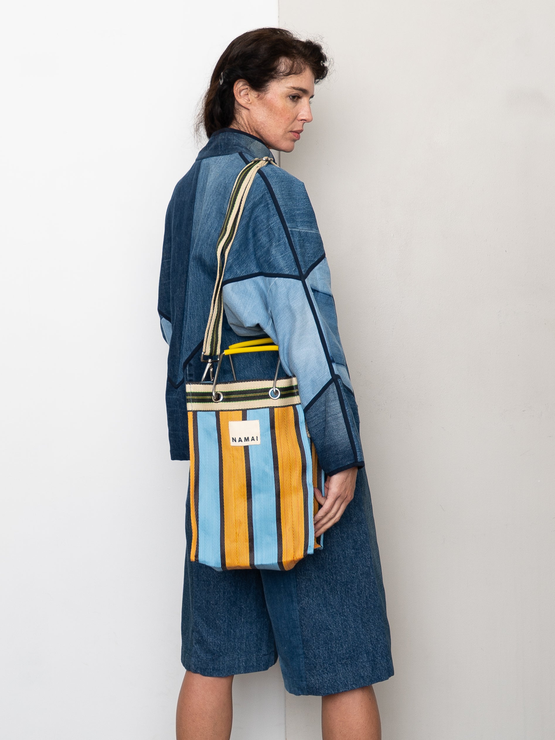 The Goa Mini Market Recycled Nylon Tote Bag - Tango Pop