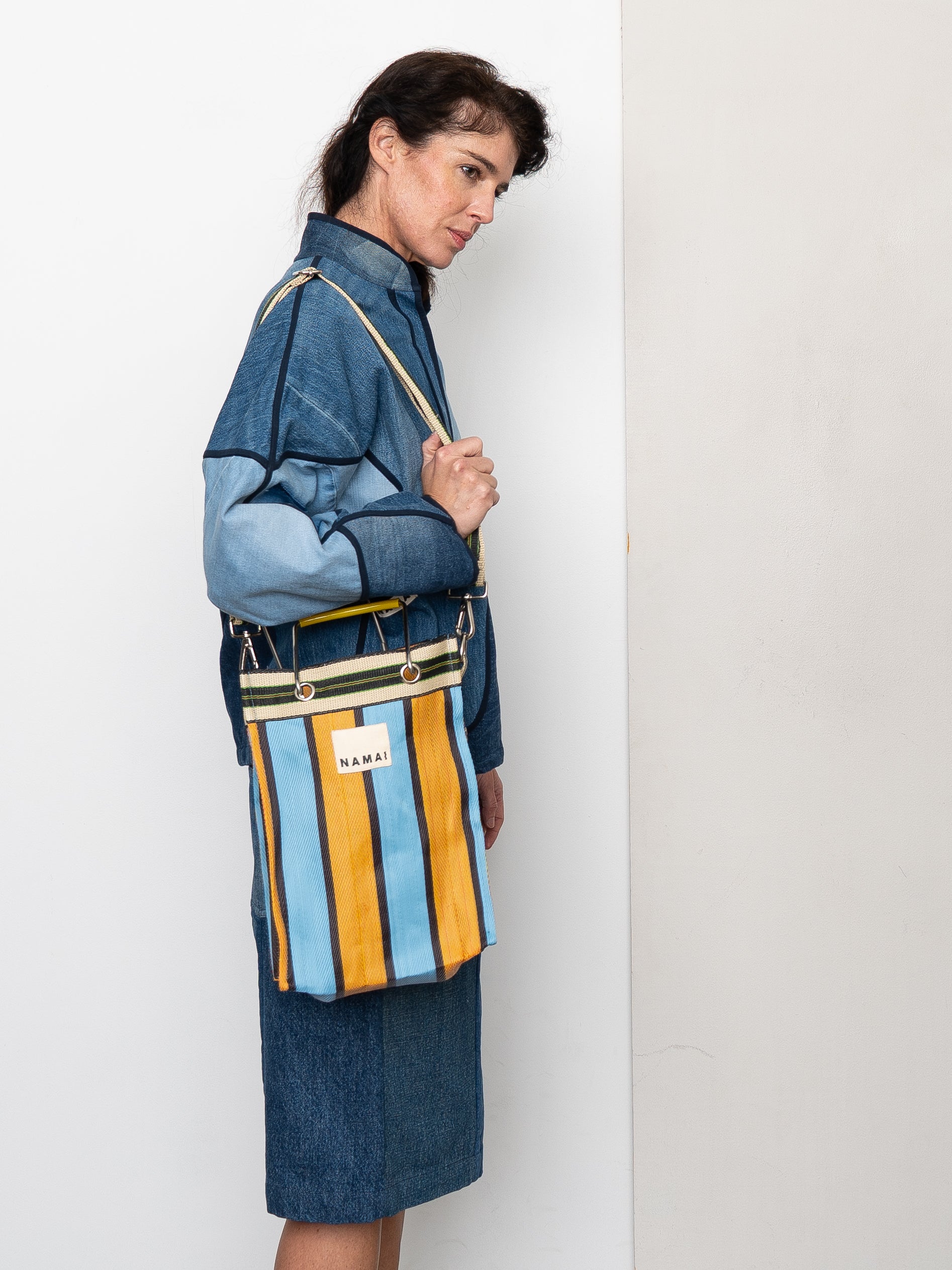 The Goa Mini Market Recycled Nylon Tote Bag - Tango Pop