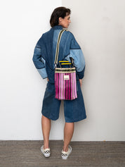 The Goa Mini Market Recycled Nylon Tote Bag - Tulip Bud