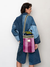 The Goa Mini Market Recycled Nylon Tote Bag - Tulip Bud