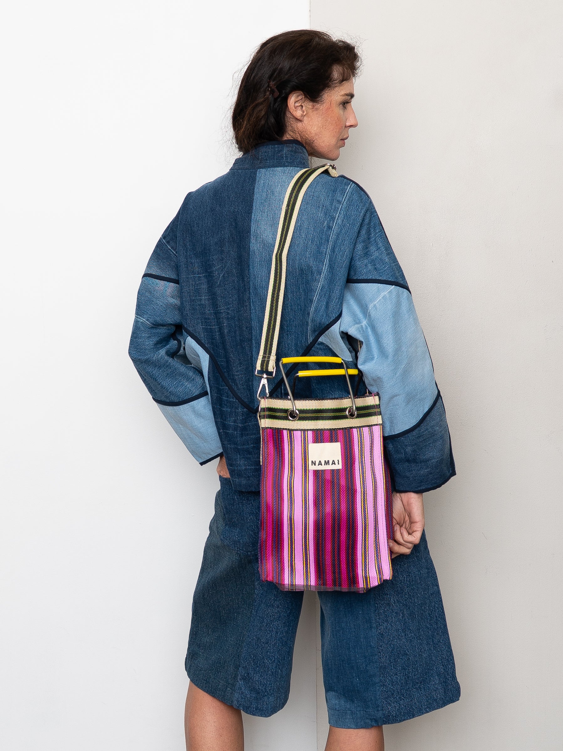 The Goa Mini Market Recycled Nylon Tote Bag - Tulip Bud