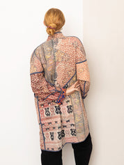 The Sai Quilted Patchwork Kantha Coat
