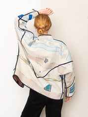 The Ladhiya Quilted Patchwork Kantha Jacket