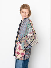 The Ladhiya Suzani Quilted Kantha Jacket
