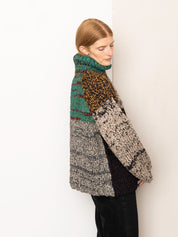 The Vishnu Knitted Silk Roll-Neck Sweater