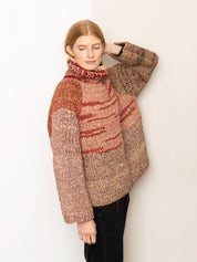 The Vishnu Knitted Silk Roll-Neck Sweater