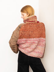 The Vishnu Knitted Silk Roll-Neck Sweater