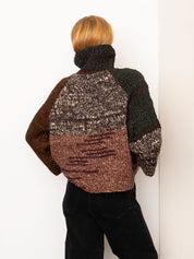 The Vishnu Knitted Silk Roll-Neck Sweater