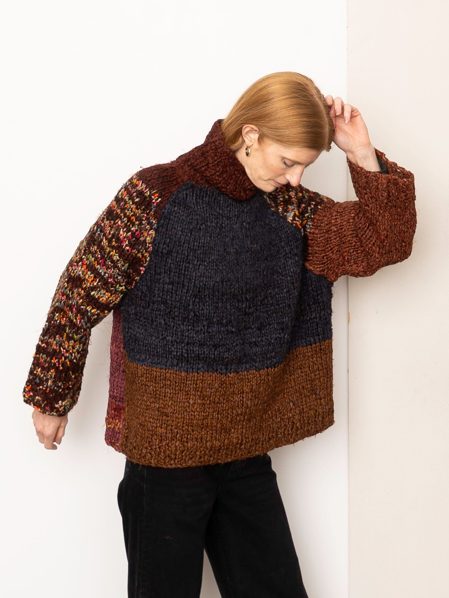 The Vishnu Knitted Silk Roll-Neck Sweater