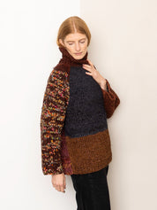 The Vishnu Knitted Silk Roll-Neck Sweater