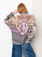 The Ladhiya Suzani Quilted Kantha Jacket