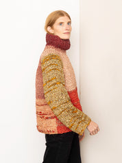The Vishnu Knitted Silk Roll-Neck Sweater