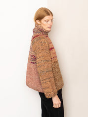 The Vishnu Knitted Silk Roll-Neck Sweater