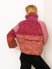 The Vishnu Knitted Silk Roll-Neck Sweater
