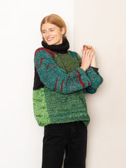 The Vishnu Knitted Silk Roll-Neck Sweater