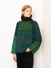 The Vishnu Knitted Silk Roll-Neck Sweater