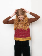 The Vishnu Knitted Vest - Small - Recycled Silk