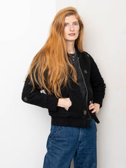 The Veda Quilted One-of-a-Kind Bomber Jacket - Small