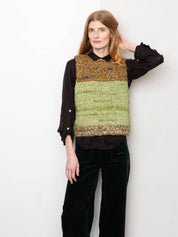 The Vishnu Knitted Vest - Small - Recycled Silk