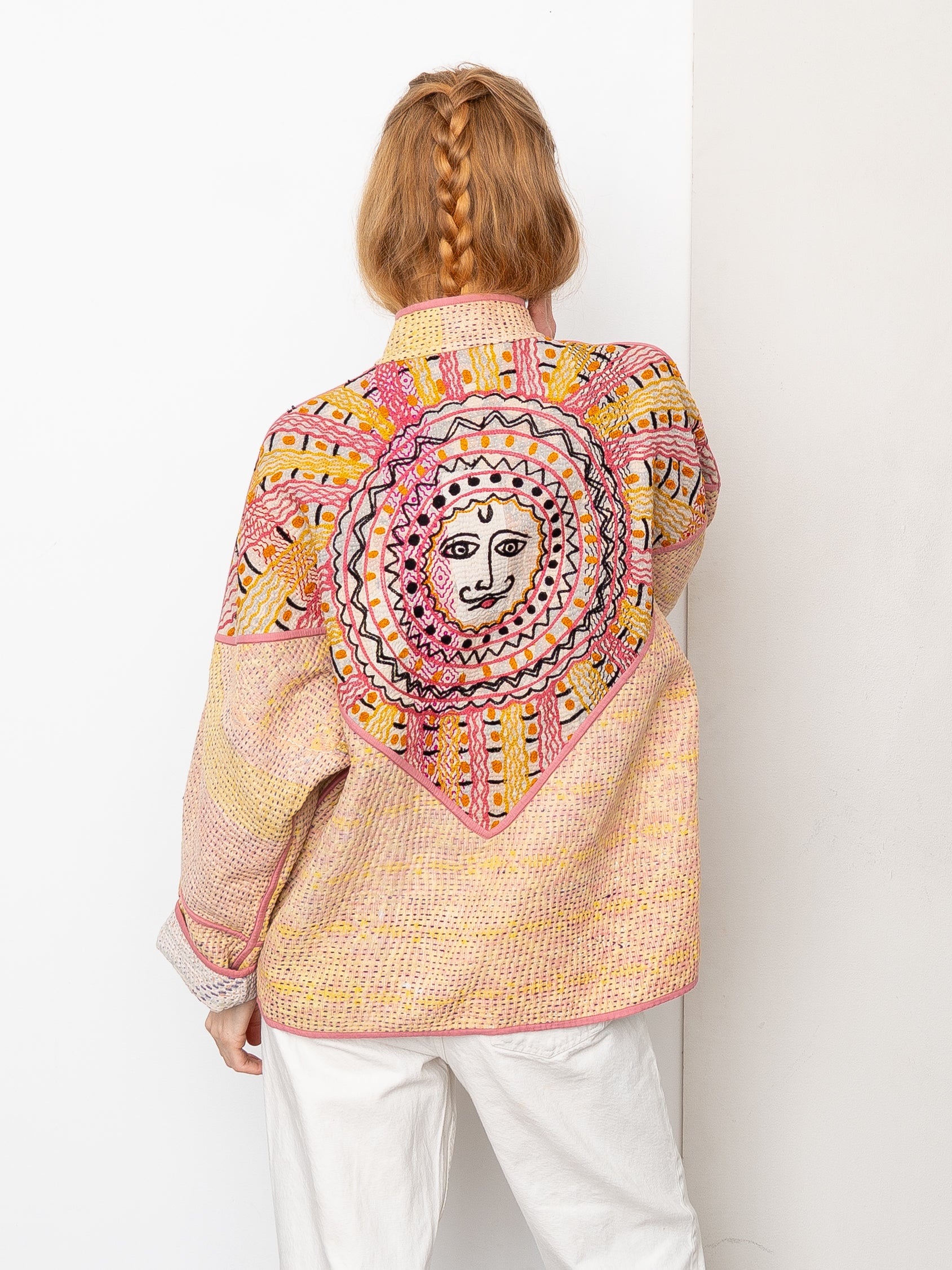 The Ladhiya Suzani Quilted Kantha Jacket