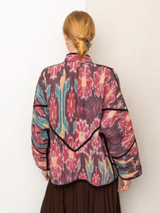 The Ladhiya Quilted Patchwork Kantha Jacket